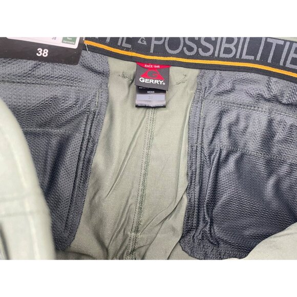 GERRY  MEN'S SECURE ZIP POCKETS VENTURE  SHORT SIZE 38 - Picture 13 of 16